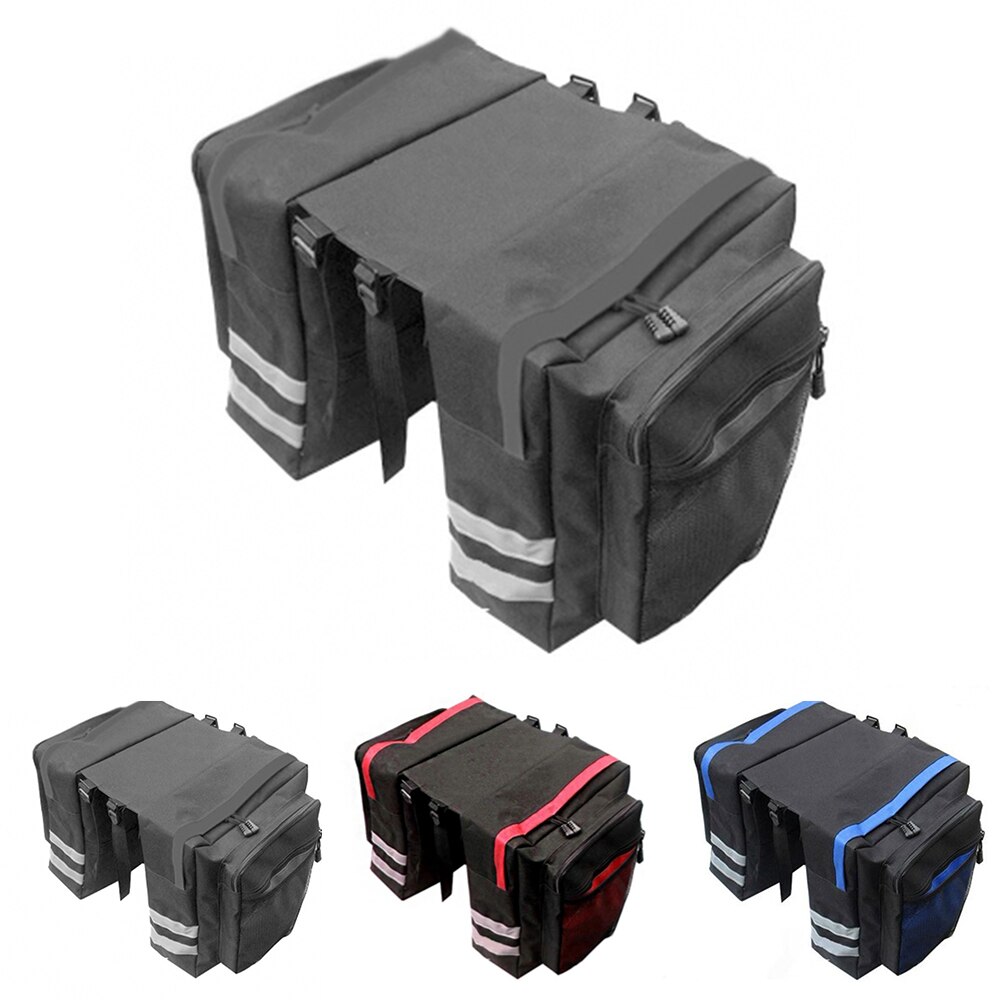 Achterzitje opbergruimte praktische mountainbike bagagedrager tas waterdichte fietstas zadel duurzaam reizen