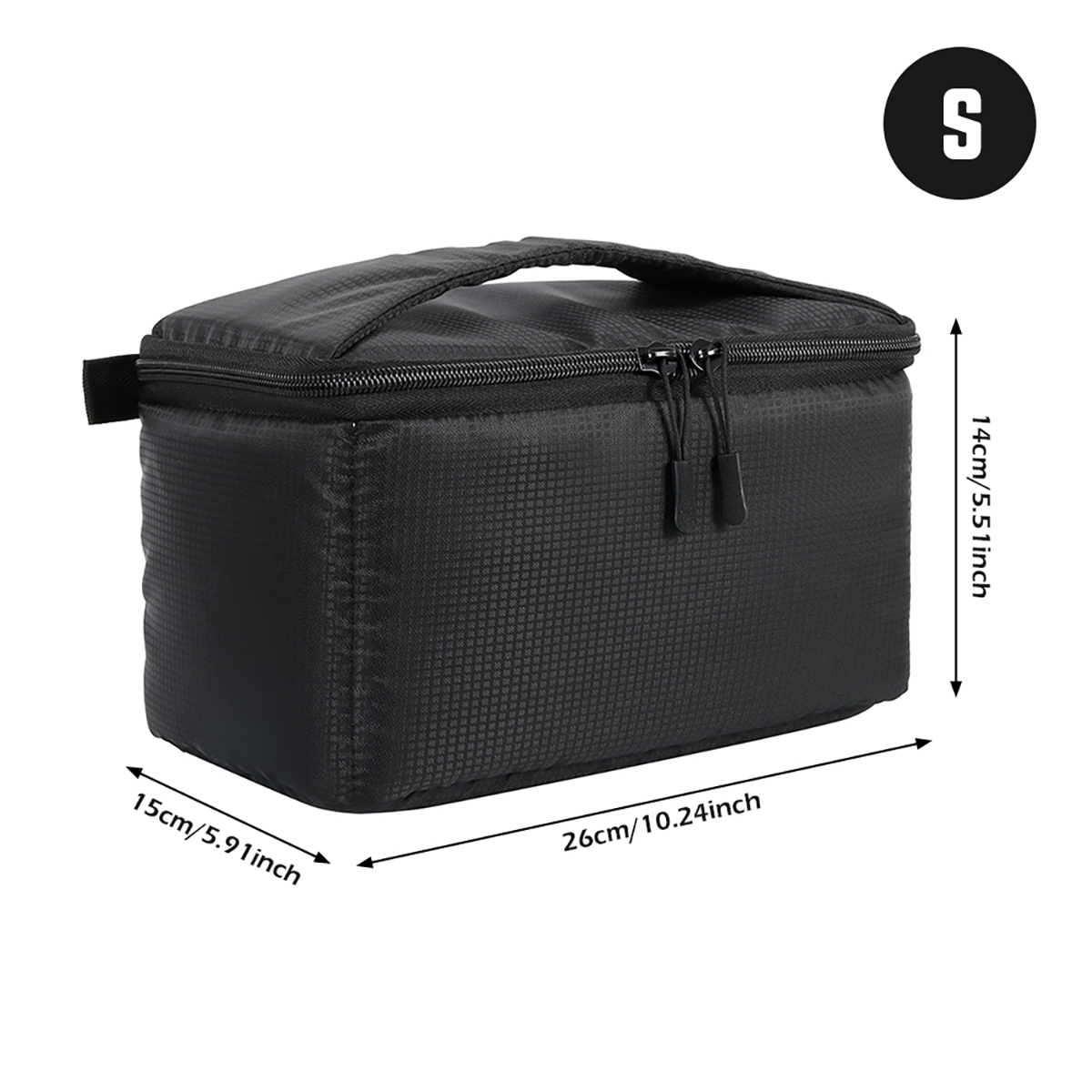 Cameratas Digitale Dslr-tas Waterdichte camera Handtassen Video Digitale fototas Outdoor cameratas voor Nikon Canon Fotografie: Donker Kaki
