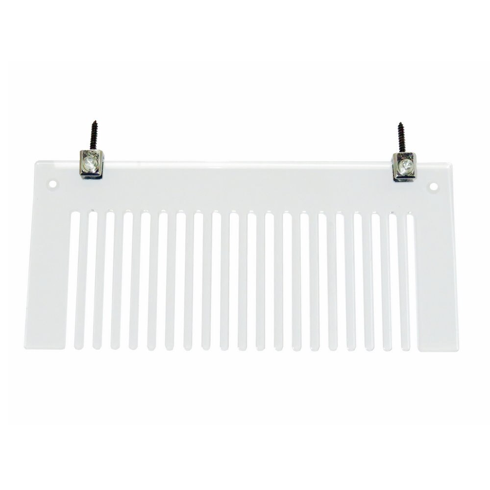 Acrylic Wall Mountable Cable Hanger and Organizer with 20 Cable Slot;Ranges From 3-5mm Spaces