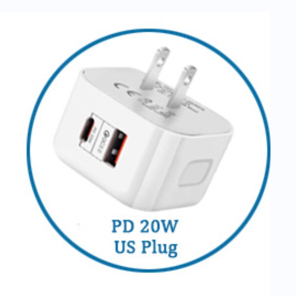 Porte-gobelet de chargeur de voiture sans fil 3 en 1, 15W Qi, pour iPhone 13 12 11 Pro Max Mini XS, Station de charge rapide pour Samsung S10 Note10: PD 20W US Plug