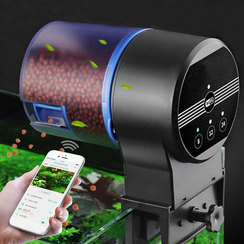 Automatic Smart Fish Feeder Aquarium Fish Tank Feeding Dispenser Timing Timer Auto Feeder Aquarium Accessories