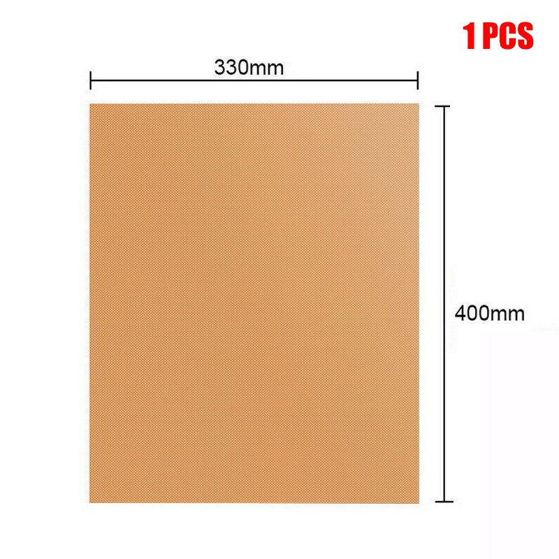 1/3/5 stuks barbecue grillmat antiaanbak bbq bakmat grillaccessoires hoge temperatuurbestendigheid dtt 88: Goud / Ik