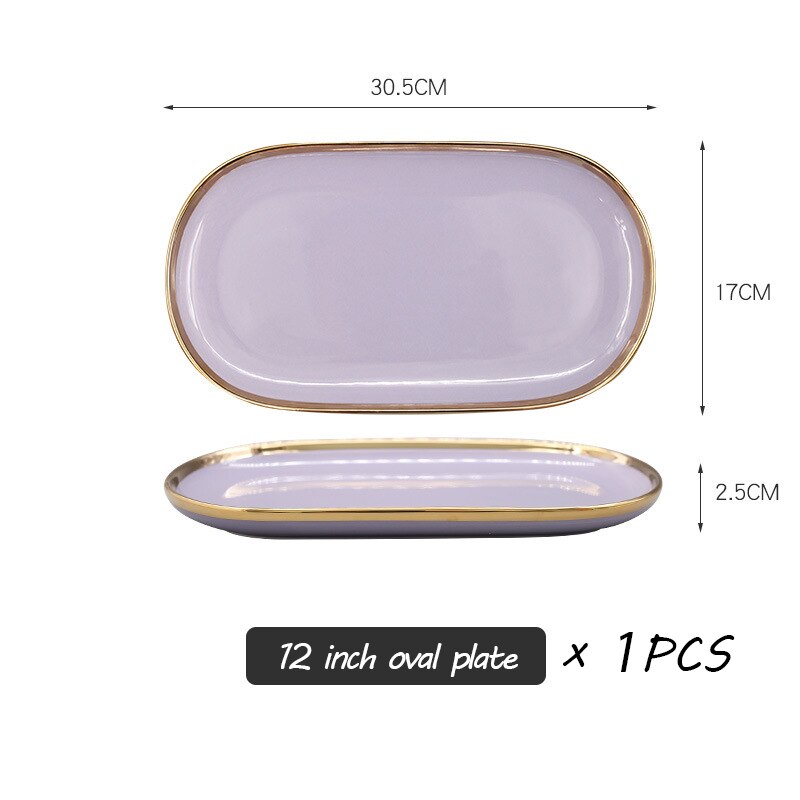 Dinnerware Set Porcelain Plates for Food Dinner Set Dishes Salad Soup Bowl Ceramic Plates and Bowls Set Tableware Set Spoon: I