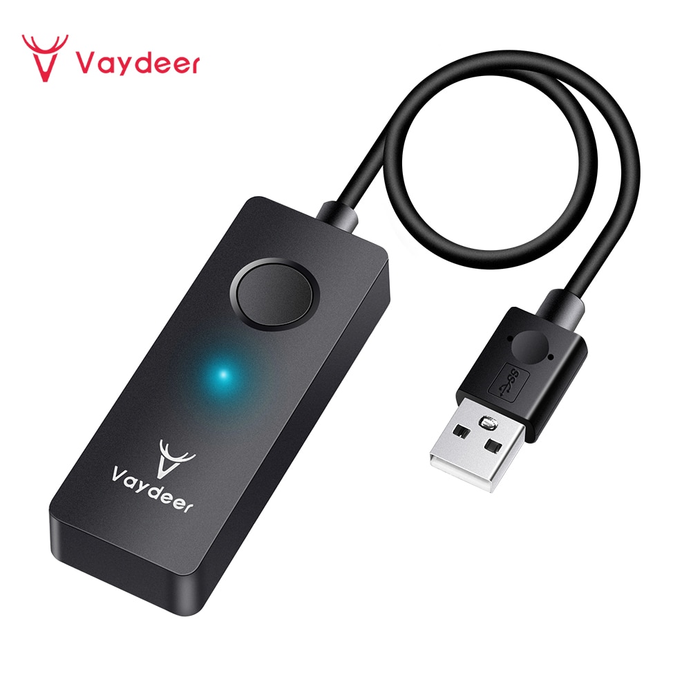 Vaydeer mouse jiggler mover usb-port drevfri med switch simulerer musebevægelse for at forhindre computeren i at gå i dvale