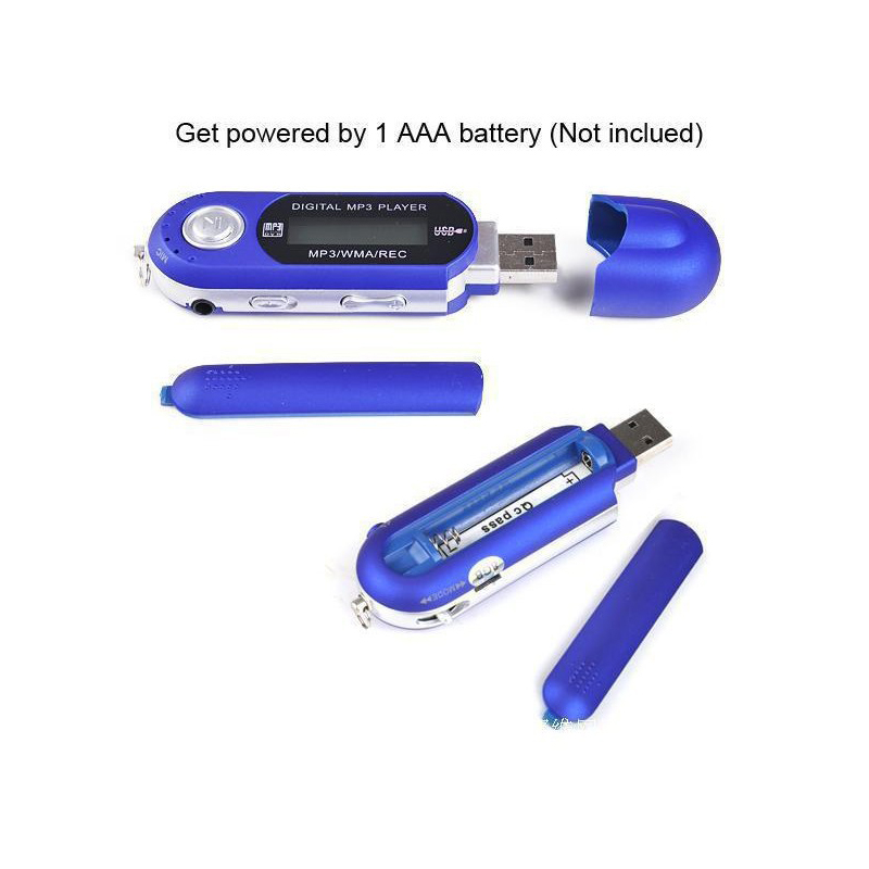 Portátil mini usb mp3 player leitor de música tela lcd digital 32gb tf armazenamento rádio fm multifuncional mp3 leitor música usb vara