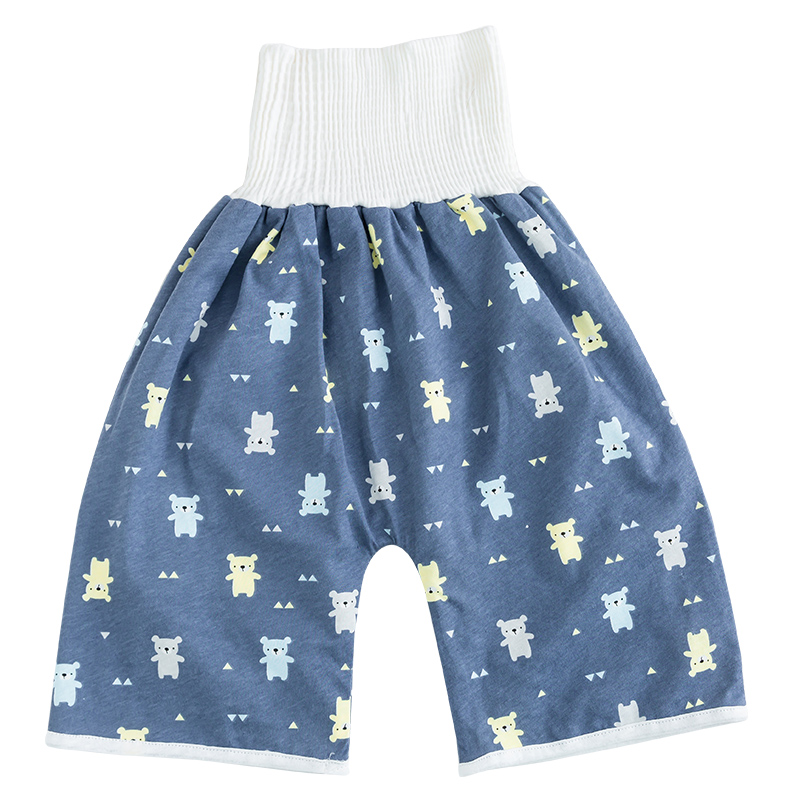 Baby Ausbildung Hosen 2 in 1 Babys freundlicher Windel Wasserdicht Wiederverwendbare Baumwolle Schlauch Röcke Leckage matt Abdeckung Schlafen Bett Kleidung: 13
