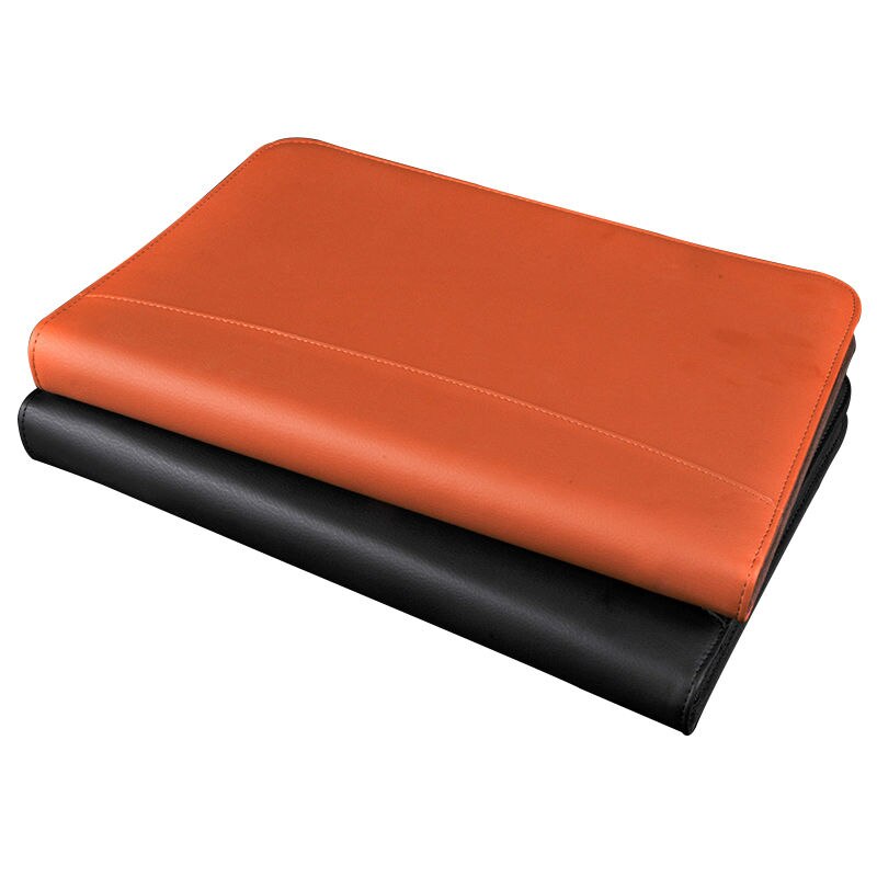 Ruize zachte leren map organizer voor documenten, multifunctioneel ,  a4- voudig mapbeheer, mapmap met rekenmachine