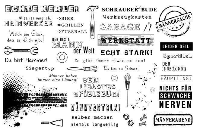 Duitse tekst tool Clear Stempels Plakboek Craft Clear stempel scrapbooking X0299