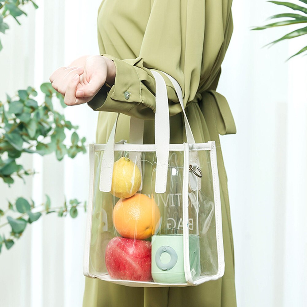 Licuadora portátil recargable por USB, procesador de batidos eléctrico, máquina exprimidora de frutas Personal de mano, 500ml