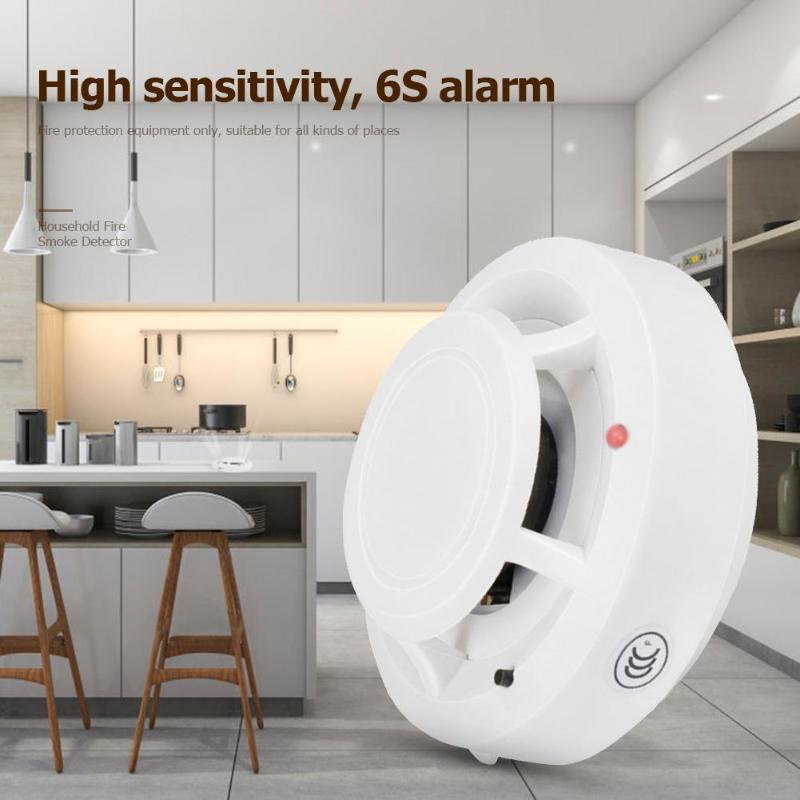 Røg branddetektor gd -sa1201w husstands brandfølsom sensor alarm følsom alam røg alam brandalarm til hjemmesikkerhed