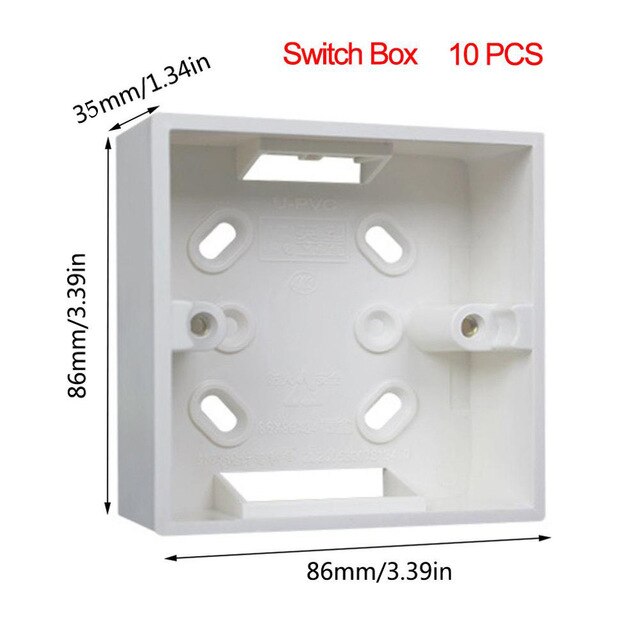 Originale Xiaomi Norma Mijia casa Intelligente di Controllo Della Luce Singolo filo di Fuoco ZigBee Chiave Senza Fili Interruttore A Parete Via Norma Mijia Apple Homeki APP: 10xSurface SwitchBox