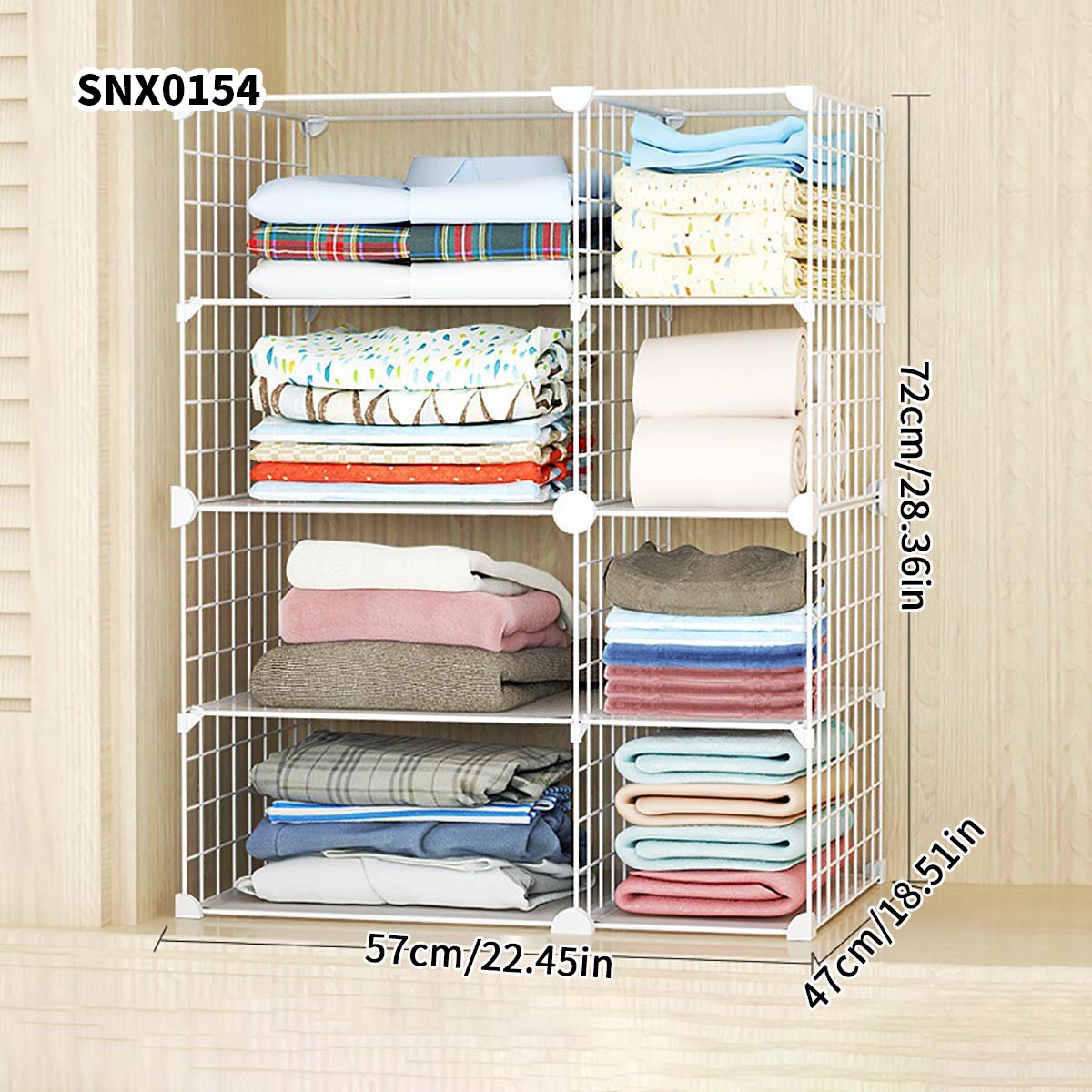 Kleding Gelaagde opbergkast Scheidingswand Opbergrek Hangende kledingkast Kruisscheidingswand Verticale studentenslaapzaalkast Gelaagd rek