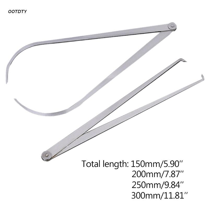 Stainless Steel Joint Calipers Measuring Tool Set Inside Outside Calipers 1 Pair