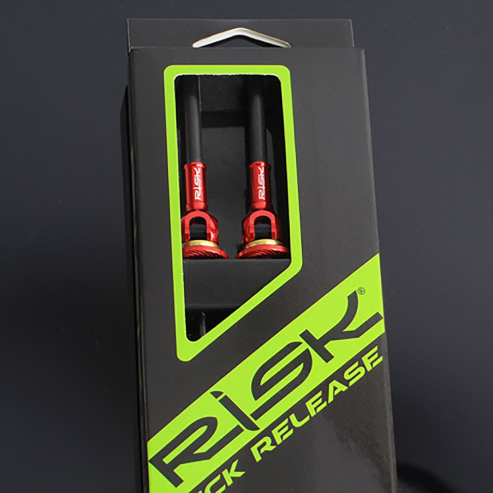 Mountain bike quick release lever titanium alloy shaft carbon fiber titanium shaft road wheel hub hub rod carbon fiber handle