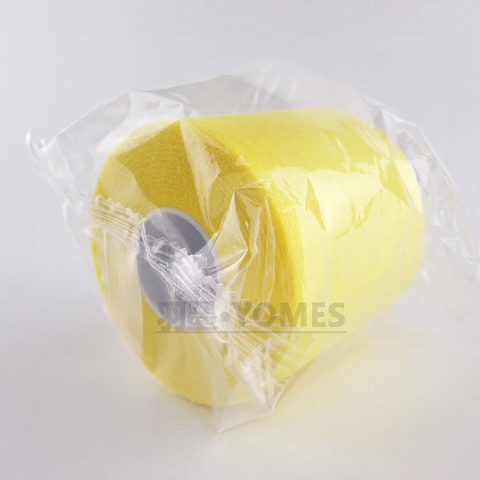 7 cm * 27 m Raquete de Badminton Raquete de Tênis do Punho Aperto Normal Almofada Embrulho Fino Apertos De Substituição Inferior Cola Choque l284OLB: yellow