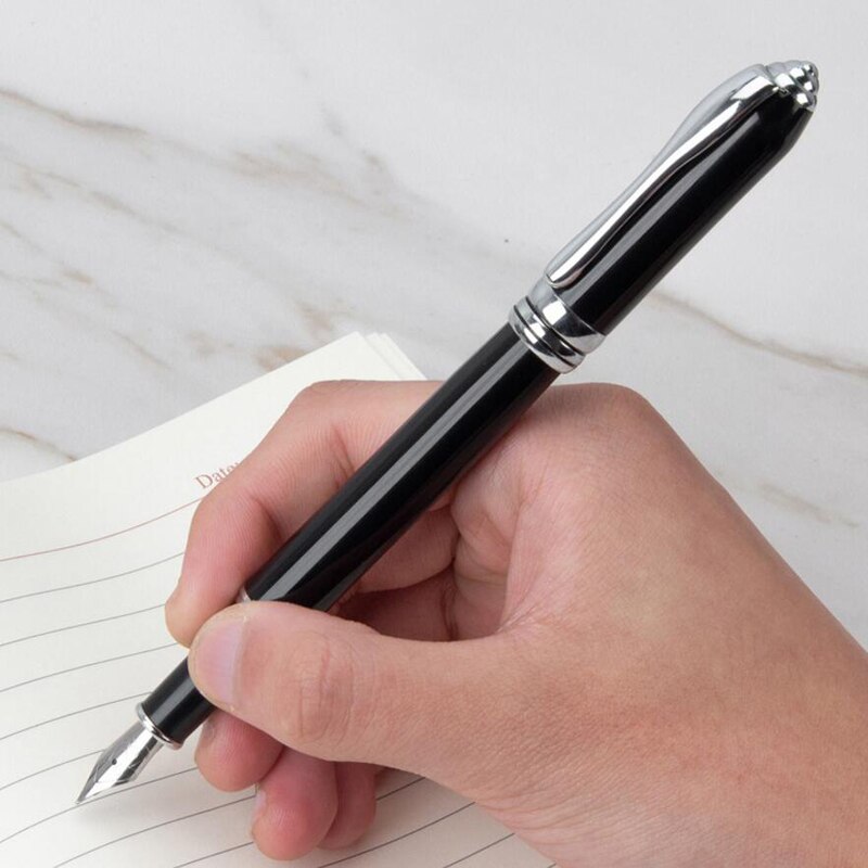 Classic Full Metal Luxury Ink Fountain Pen Office Signature Writing Pen Buy 2 Send
