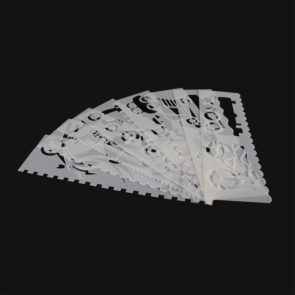 Car Shaped Painting Template DIY Craft Layering Stencils Painting Scrapbooking Stamping Embossing Album Paper Template 8 Pcs