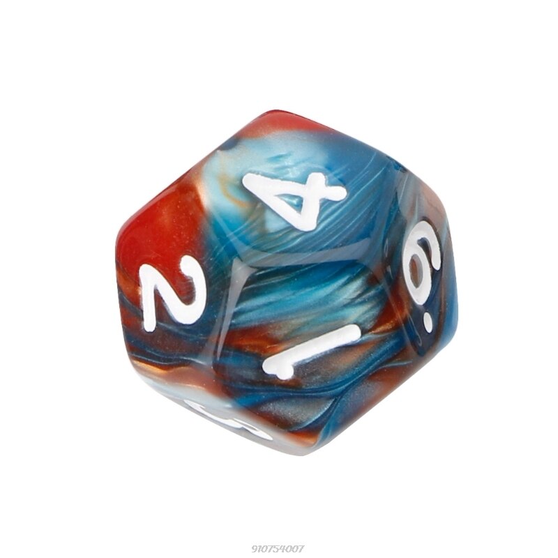 7 pz/set dadi acrilici poliedrici dadi per TRPG gioco da tavolo D4-D20 F25 21 commerci all'ingrosso