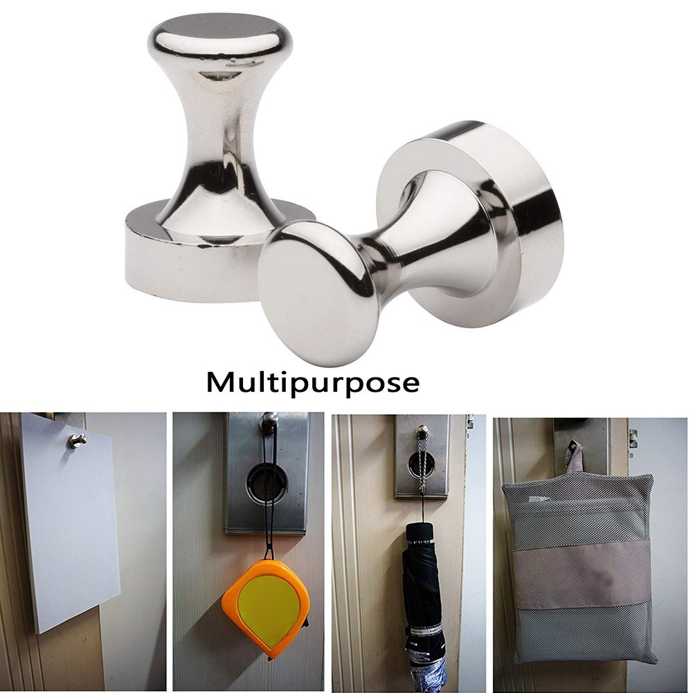 Neodymium Magnetic Coat Hooks Knobs Neodymium Storage Holder Hook Hanger MU8669: Default Title