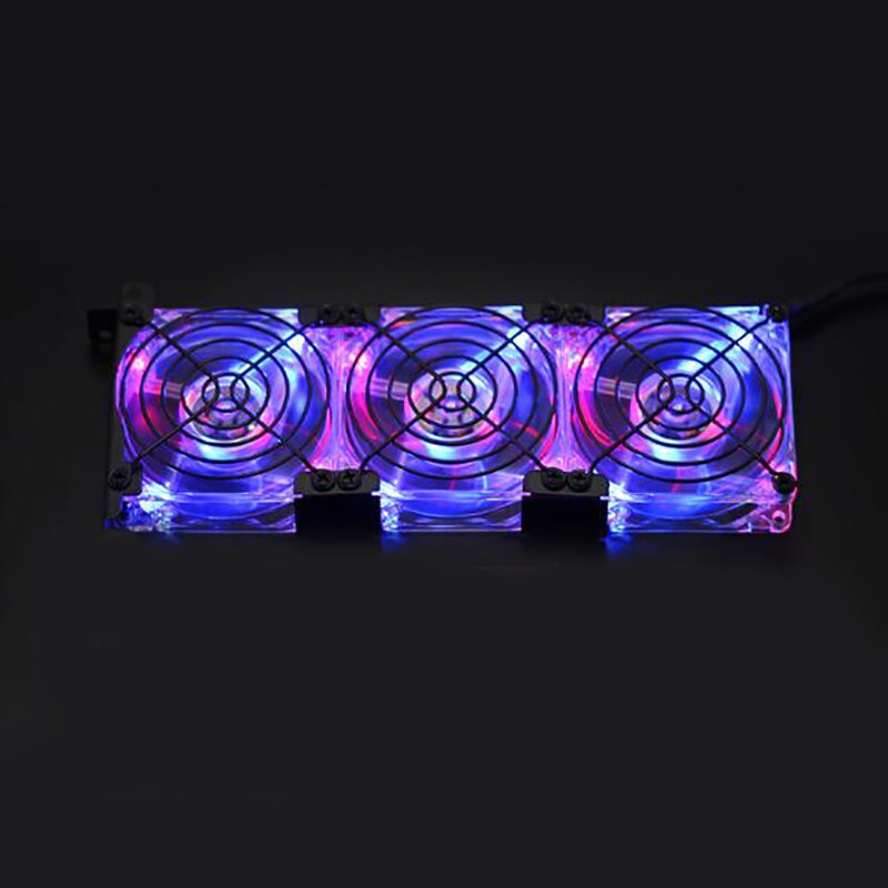 8cm Three Fan Partner for Universal GPU PCI Video Card Dual Cooler Computer Chassis for image Card Cooling