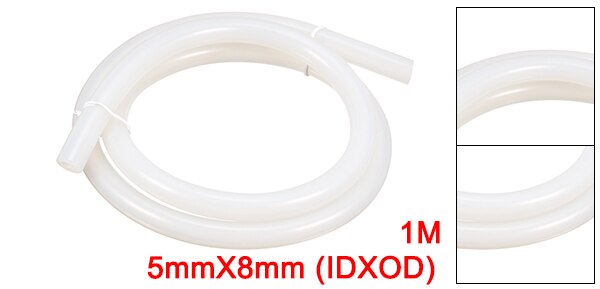 UXCELL High Quantity Transparent Clear Flexible Hose Silicone Rubber Tubing Tube Hose Pipe Homebrew Hose 1M Length