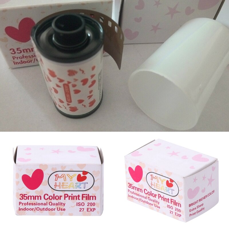 35mm- färgstryckt film 135- format kamera lomo holga dedikerad iso 200 27 exp