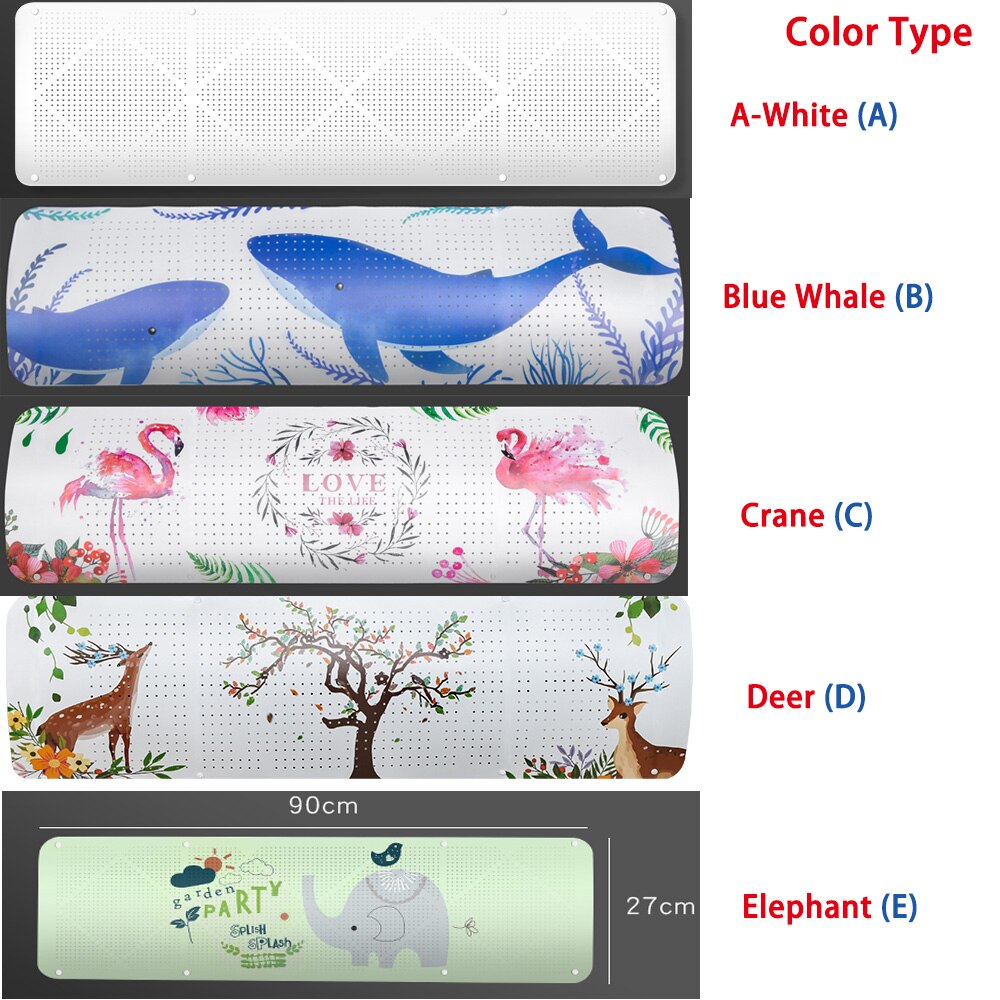 Adjustable Air Conditioning Cover Wind Deflector Windshield Air Conditioner Tools Air Baffle Shield Home Office Accessories