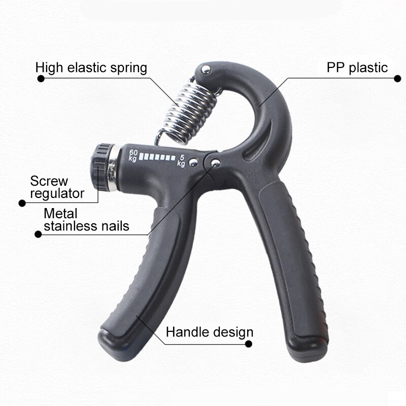 1PC Männer Hand Handgelenk-stärkungsmittel-Ball Einstellbare Unterarm Trainer Hand Expander Griff Hand Greifer Heimat Fitnessstudio Ausrügestochen trainieren Handgelenk Trainer