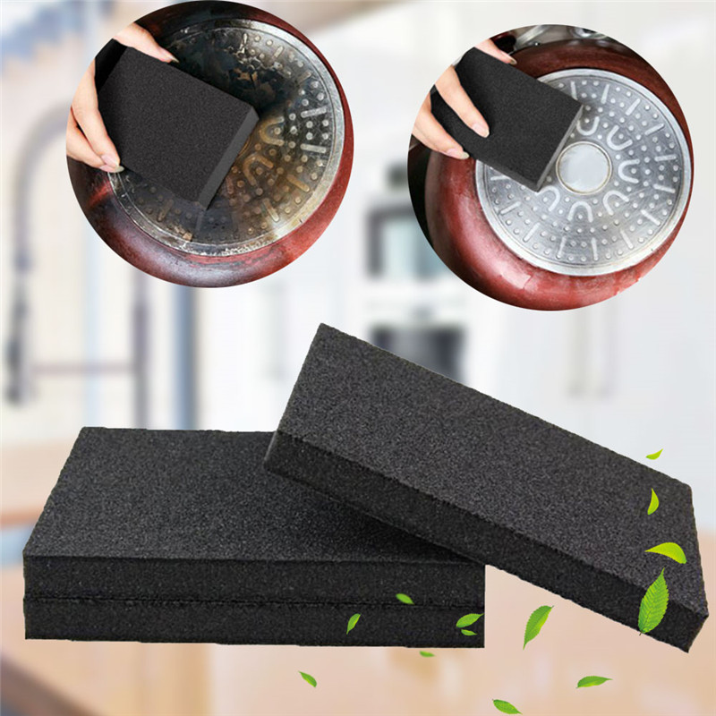1PCS Kitchen Accessories Black Magic eraser cleaning sponge Kitchen tools High Density Nano Emery Magic Sponge Removing Rust Rub
