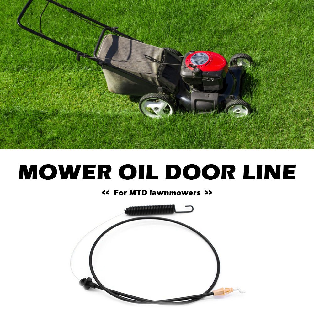 Lawn Mower Throttle Cable Deck Engagement Pull Engine Motor Zone Control Wire for MTD Lawnmowers Parts Home Garden Tools