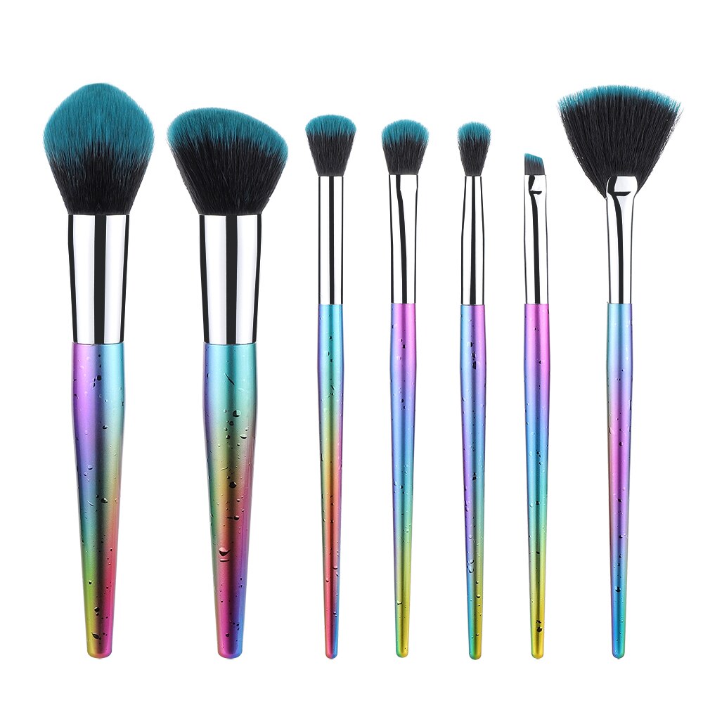 Fld 7/10/14 stk makeup børster værktøjssæt kosmetisk pudder øjenskygge foundation blush blending skønhed make up børste maquiagem