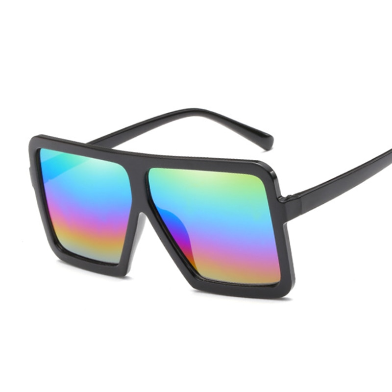 Vierkante zonnebril dames luxe man/vrouw zwarte zonnebril man vrouw klassiek vintage buiten oculos de sol