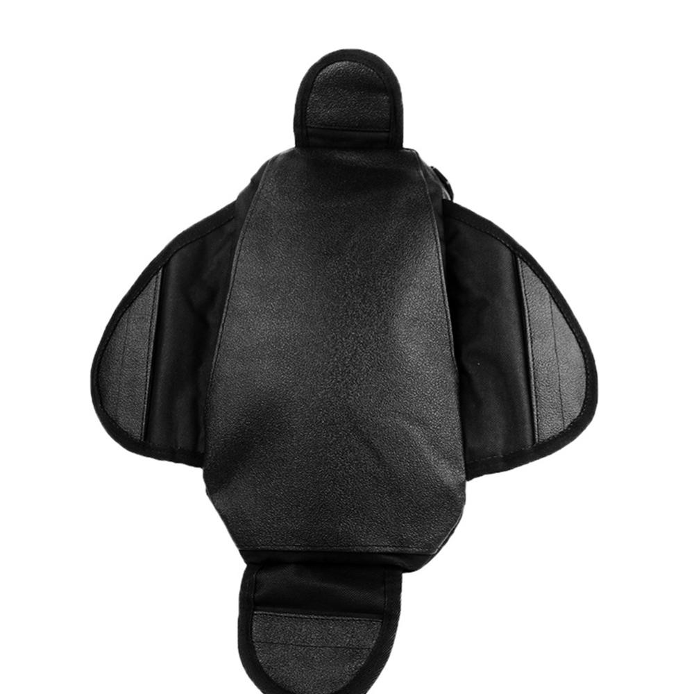 Bolsa de tanque de Motor a prueba de agua, bolsa negra para tanque de combustible y aceite, bolsa magnética para SILLÍN de moto, bolsa de un solo hombro, accesorios para motocicleta