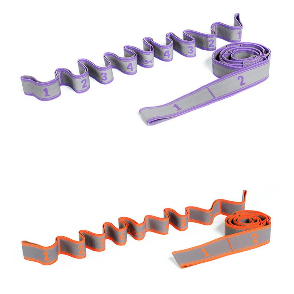 Gym Fitness Yoga Pilates Stretch Strap Belt Physical Training Resistance Band Pilates Sport Training Workout Elastic Bands