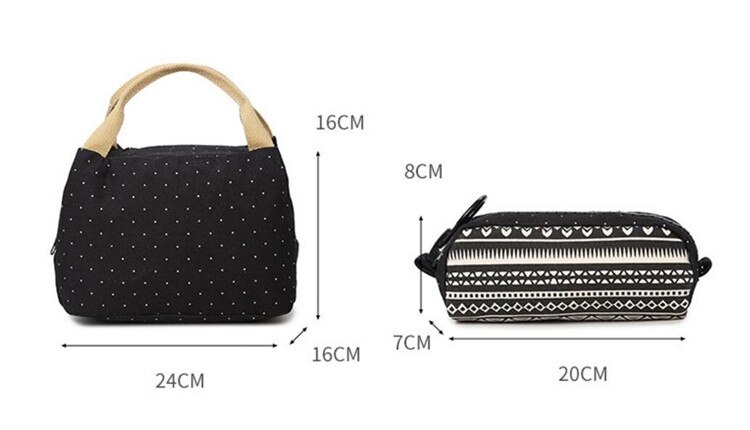 OKKID enfants école sac à dos ensemble étudiant toile sac à dos cartable stylo crayon sac enfants sacs d'école pour les filles directe