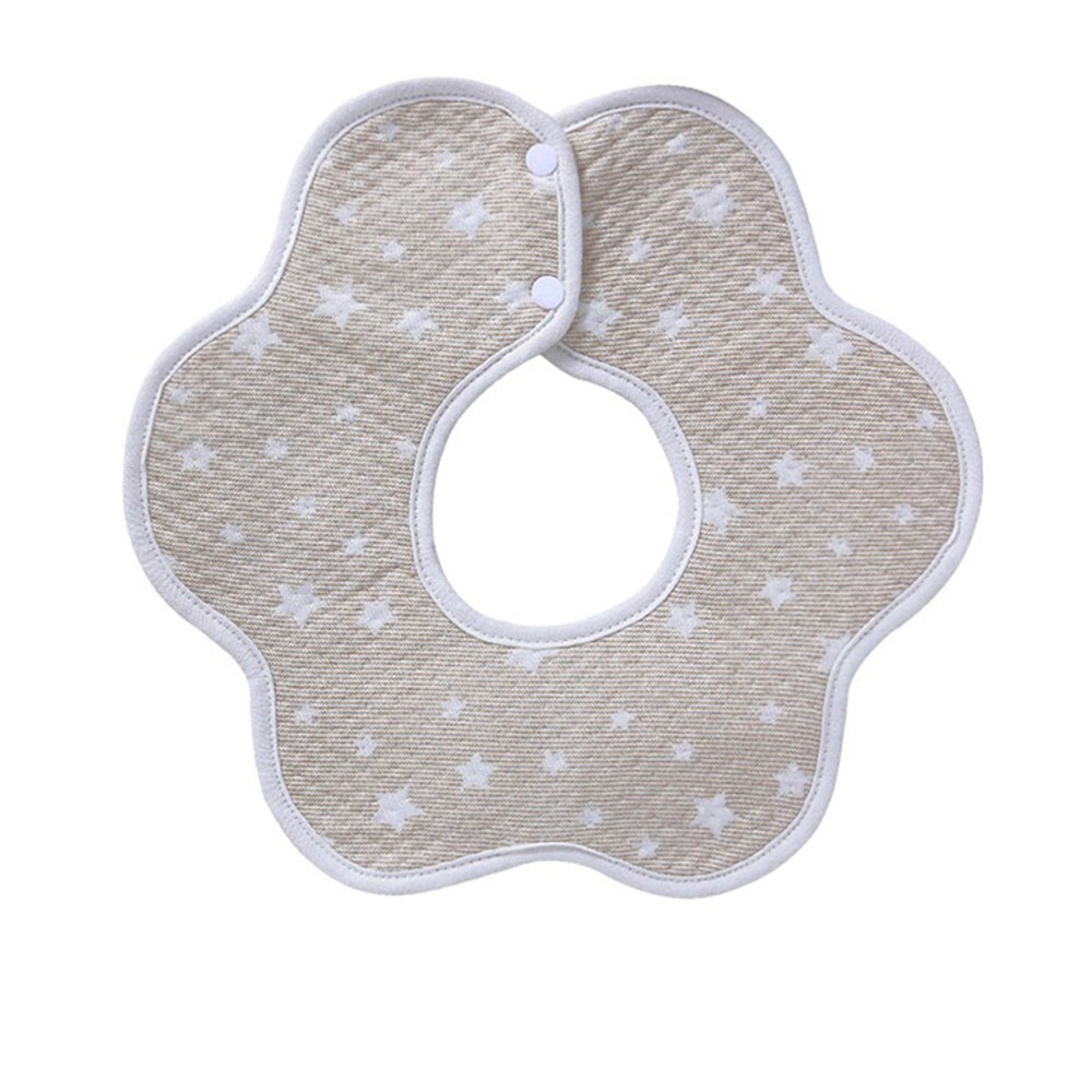 Bonito estilo flor babadores de bebê girando duplo pressão padrão de moda coração estrela babadores meninas meninos colar cachecol: Verde do exército