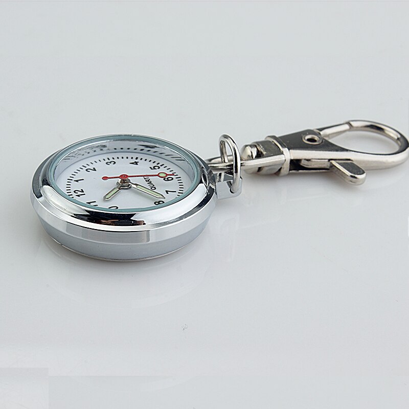 Alk Klassieke Pocket Watches Fob Sleutelhanger Verpleegster Horloge Student Briefpapier Unisex Quartz Arts Klokken Rvs Ronde Legering