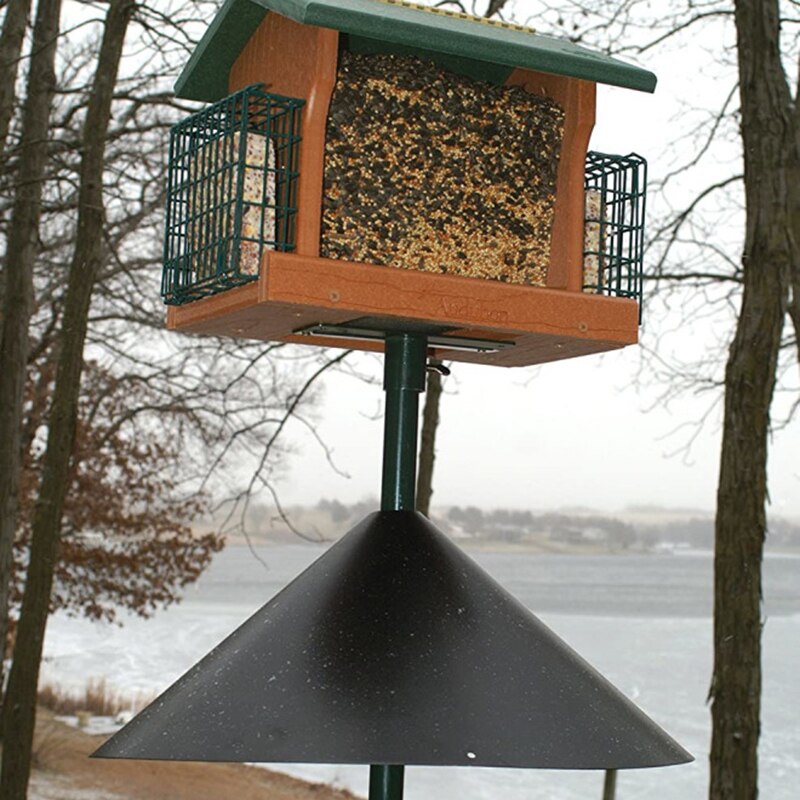 1PC Wrap Around Squirrel Baffle 16-inch Unique Wrap-around Squirrel Baffle Garden Accessories Shade Sails Nets Garden Tools