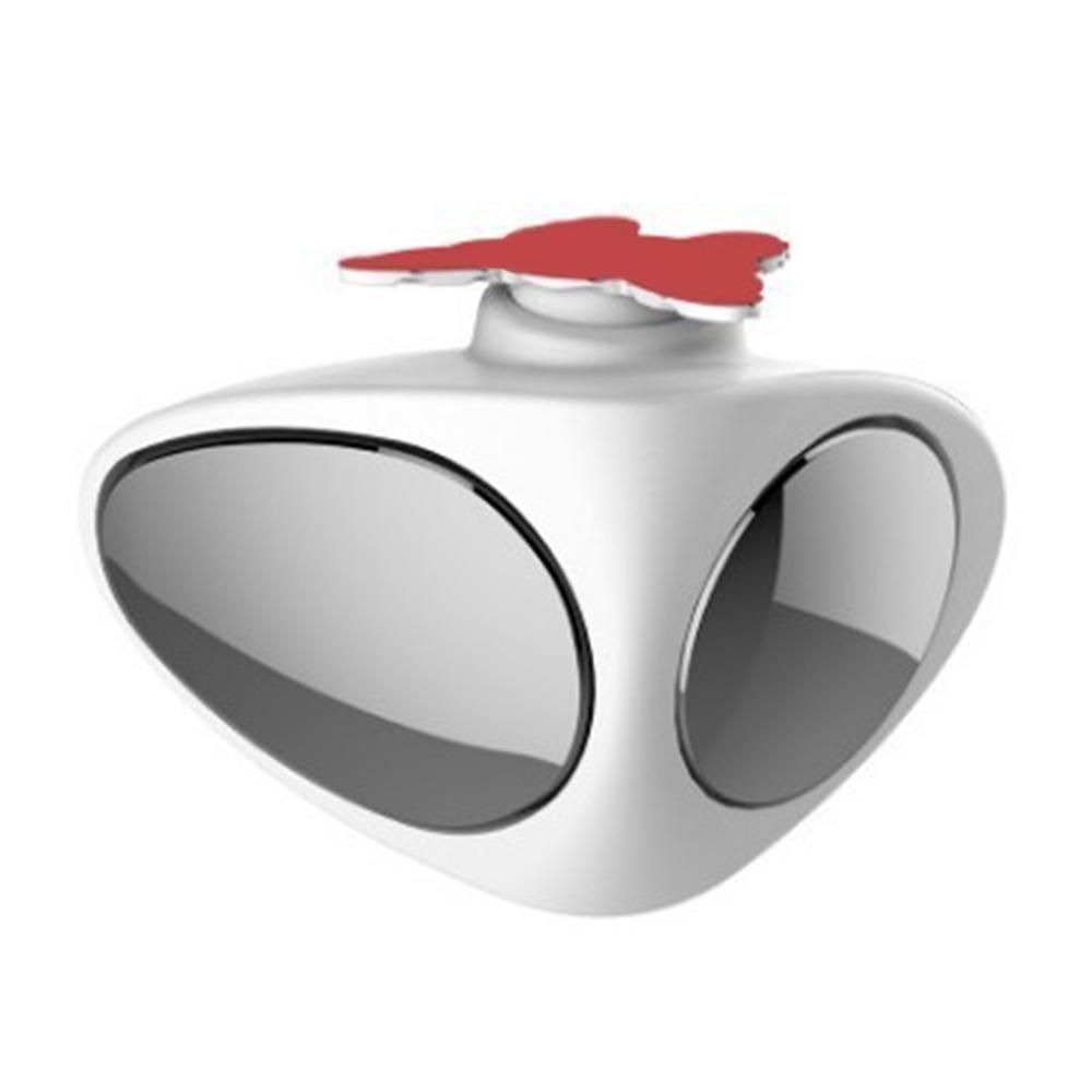 360 Degree Car Blind Spot Mirror Car Rearview Zone Mirror Rotatable 2 Side Wide Angle Exterior Rear View Mirror Safety Accessory