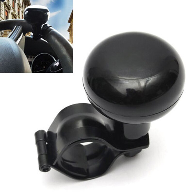 Auto stuurwiel zwarte elektrische hendel hulpknop spinner kit auto accessoires