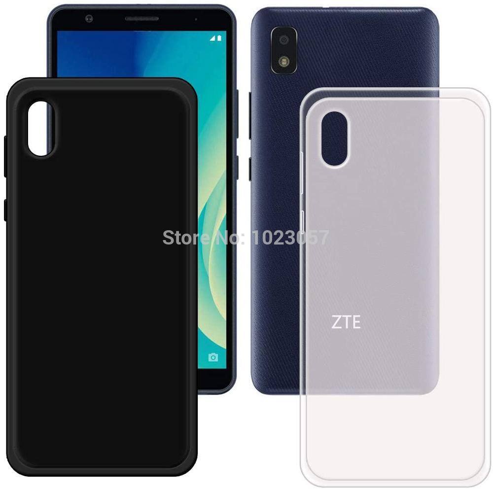 Case Voor Zte Blade L210 Black Matte Soft Tpu Bescherming Shockproof Cover Voor Zte Blade L210