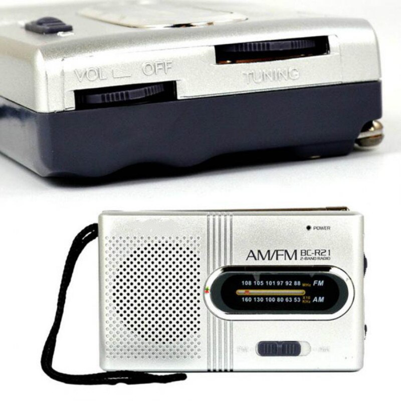 Mini Draagbare AM/FM Radio Telescopische Antenne Radio Pocket Wereld Ontvanger Speaker Outdoor Radio FM Draagbare FM Radio Ontvanger