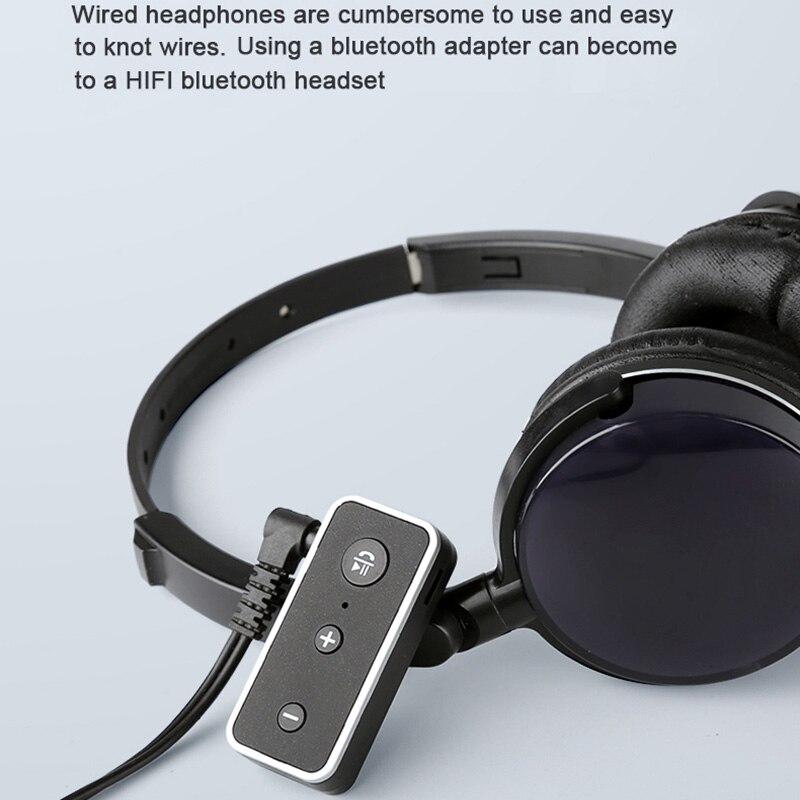 Bluetooth 5.0 Audio Receiver 3.5mm AUX Stereo Music Wireless Adapter For Car kit Transmitter Bluetooth Dongle With Mic HandsFree