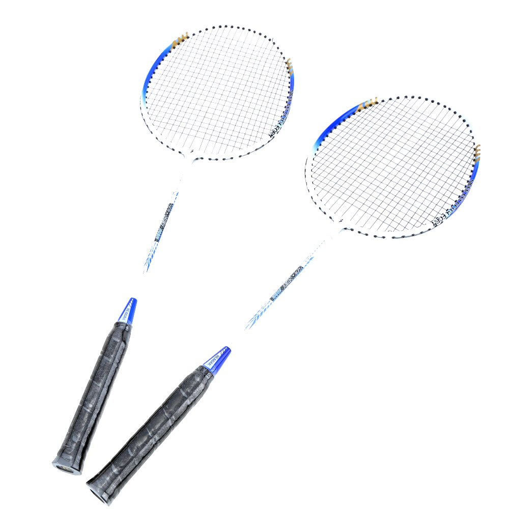 2Pcs Training Badminton Racket With Carry Bag Sport Equipment Durable Lightweight Aluminium Alloy Badminton Racket