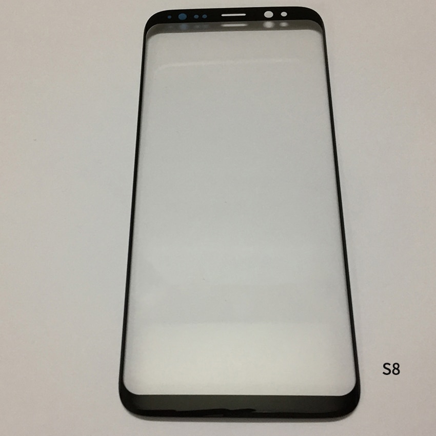 Pour Samsung Galaxy S8 / S8 Plus avant écran extérieur verre lentille écran tactile pièces de réparation