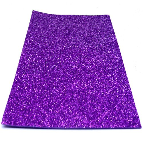 Glitter Foam Paper Spong Paper Diy Craft Manual Paper-Cut Scrapbook Paper Kindergarten Decorations Supplies 20X30 Cm 10 Pcs/Bag: dp purple