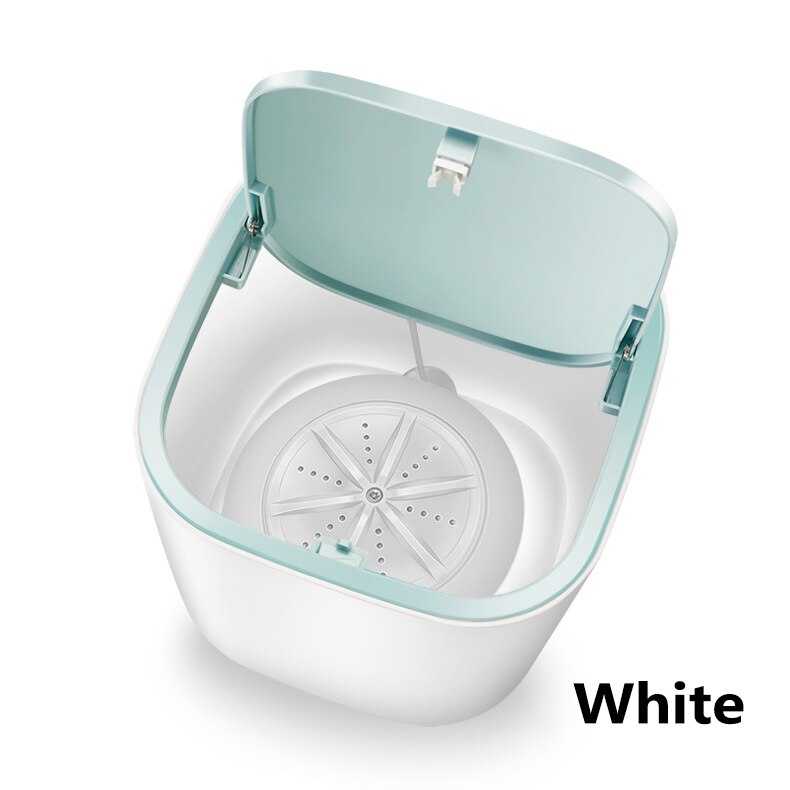 8L Mini Washing Machine Fully Automatic USB Charging Household Dehydration Mini Tube 3-5 Kg Wash And Dry Underwear Care Cleaner