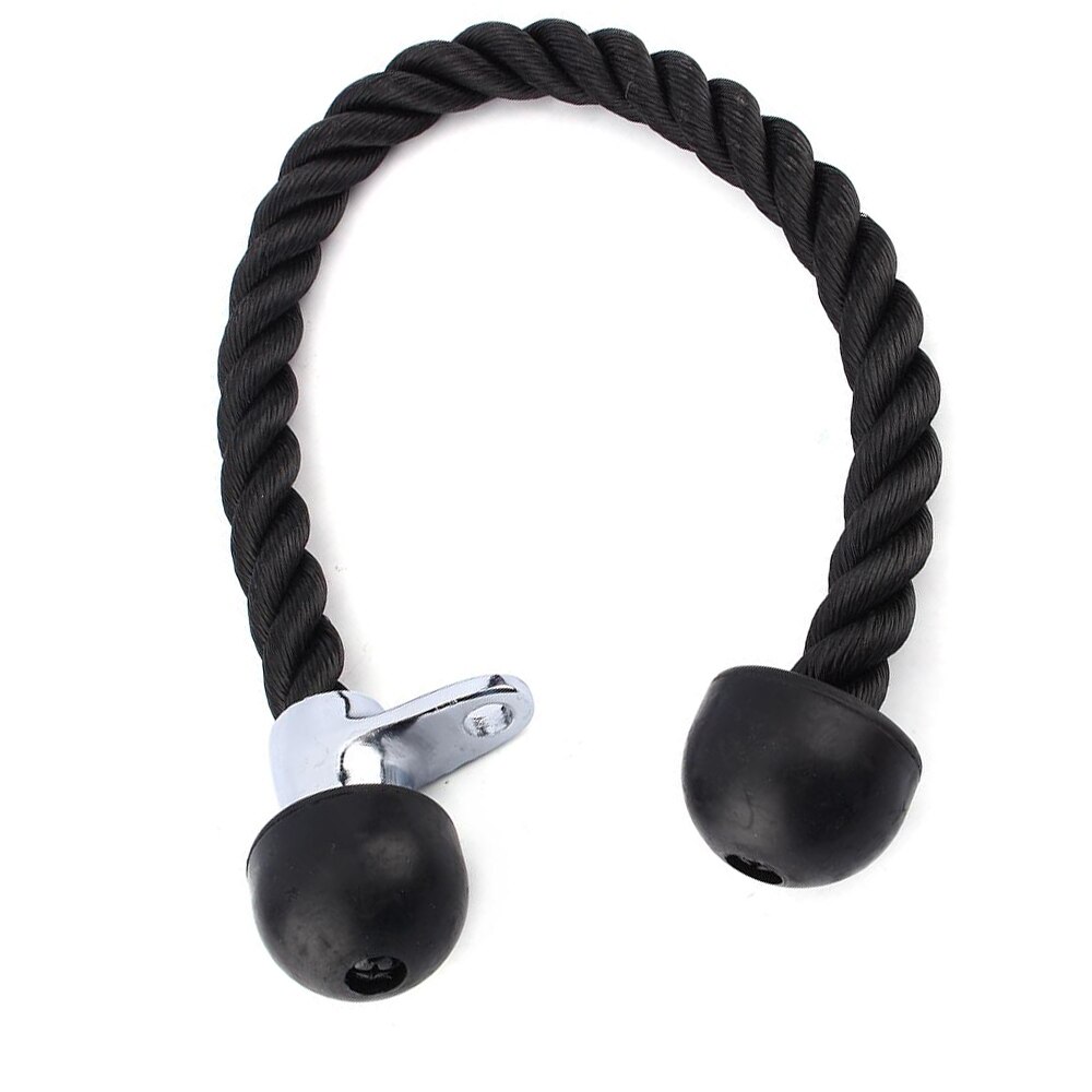 Nylon triceps biceps tau trening kabel skyve opp trekke ned press bar vedlegg