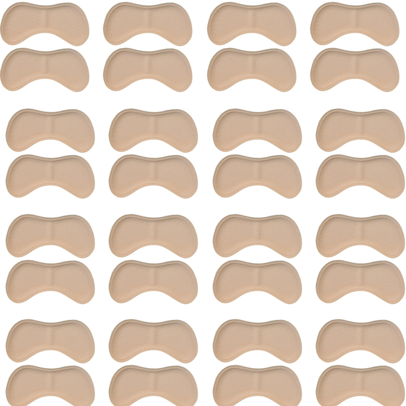 Heel Insoles Patch Pain Relief Anti-wear Cushion Pads Feet Care Heel Protector Adhesive Back Sticker Shoes Insert Insole: Silver
