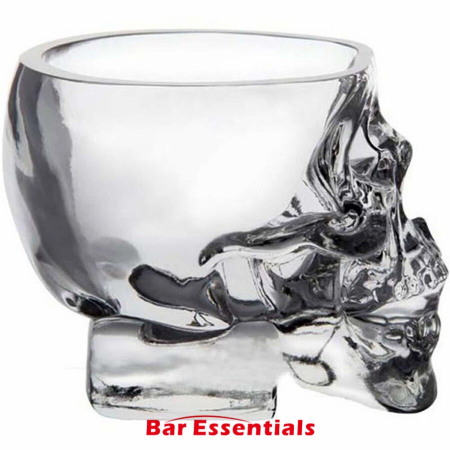Calavera de Cristal copa de Vodka de vidrio transparente Calavera de Cristal de la taza de cristal de whisky vino Vodka Bar Club cerveza de vidrio de vino de cristal